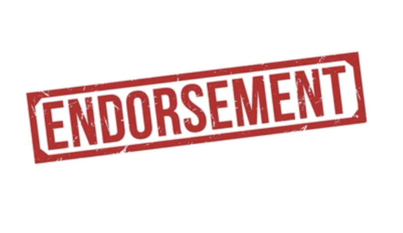 endorsement agreement